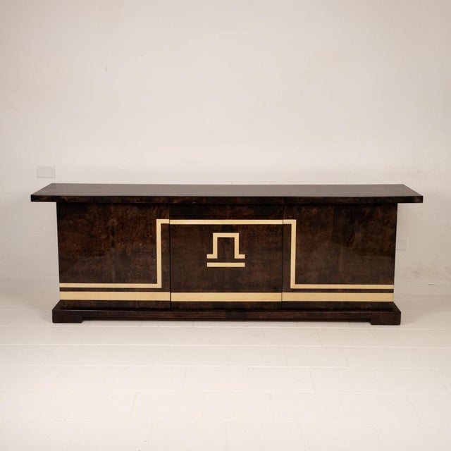 Aldo Tura Model 2031D Sideboard by Giorgio Tura & Nucci Valsecchi for Tura Milano, 1970 For Sale - Image 4 of 18