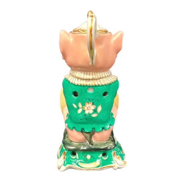 Russian Imperial Porcelain Teapot With Stove Night Light For Sale - Image 4 of 16