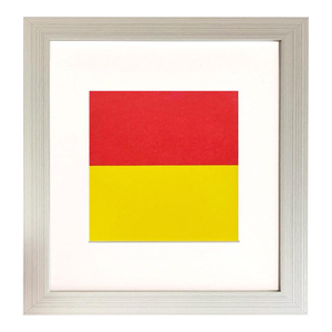 Ellsworth Kelly 1999 Red Yellow 3 Framed Reproduction