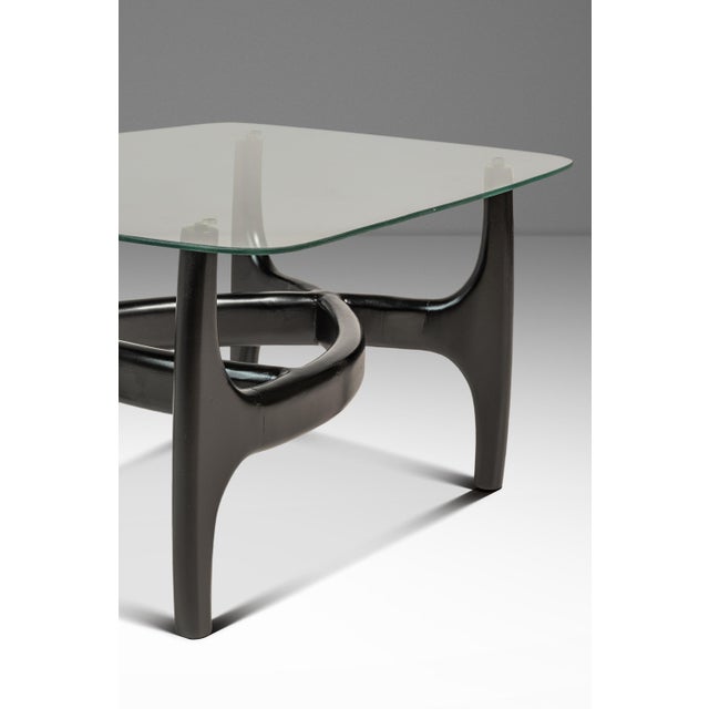 Set of Two (2) MCM Sculptural Biomorphic Side Tables / End Tables After Adrian Pearsall for Craft Associates in Ebony, Usa, C. 1960s For Sale - Image 15 of 18
