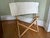 Mid-Century Modern 1970s Praia Folding Canvas Chair Attributed to Pier Giacomo Castiglioni for Gavina Italy For Sale - Image 3 of 14