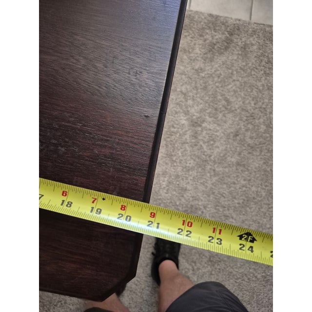 Duncan Phyfe Style Antique Side Table For Sale In Palm Springs - Image 6 of 7