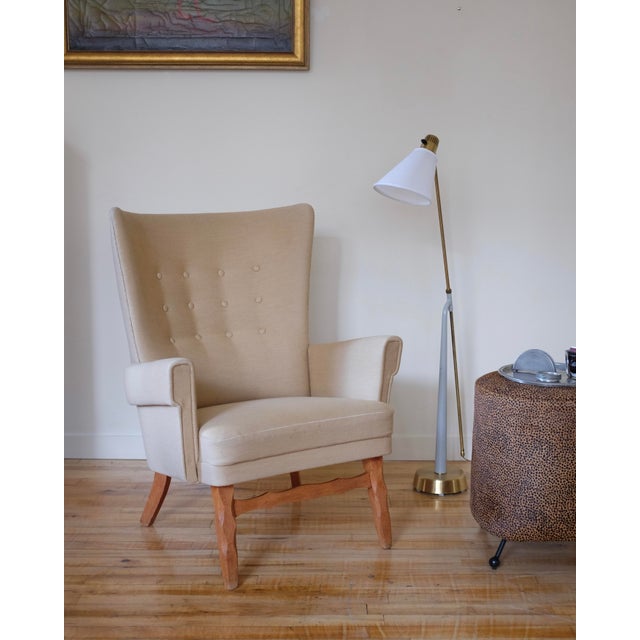 1960s Danish Mid-Century Lounge Chair Attributed to Henning Kjærnulf For Sale - Image 10 of 10