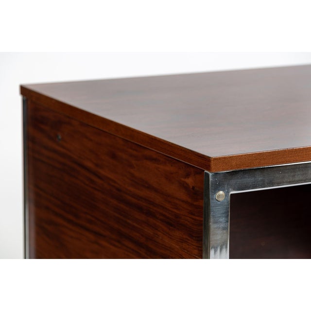 Mid Century Modern Rosewood Writing Desk by Jean Gillon for Italma, Made in Brazil For Sale - Image 11 of 18