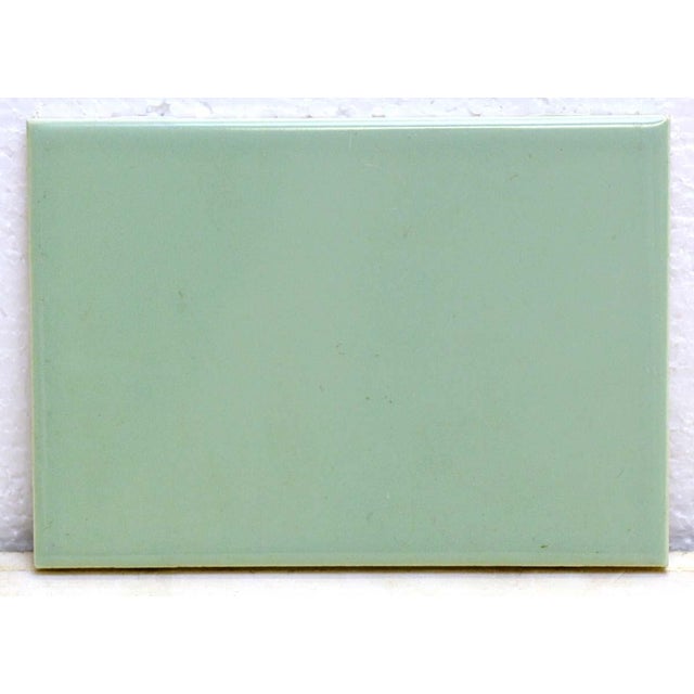 Pair of Vintage Late 20th Century Mint Green Ceramic Wall Tiles Chairish