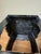 Pair of Vintage Chinese Black Lacquer Hand-Painted Stools or Side Tables For Sale - Image 10 of 12