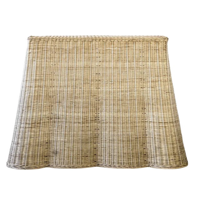 2020s Matthew Izzo Home Rattan Context Console Table - Small For Sale - Image 5 of 5