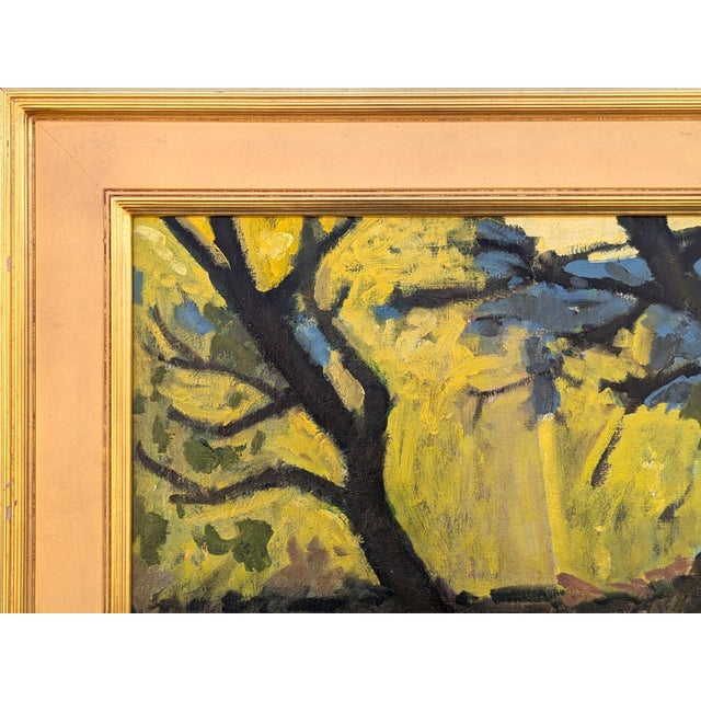 2010s Jerry Greenberg "Open Landscape" Contemporary Realistic East Texas Nature Landscape Painting, 2017 For Sale - Image 5 of 11