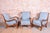 Textile Biedermeier Armchairs in Oak, Spruce and Walnut, Austria, 1830s, Set of 3 For Sale - Image 7 of 13