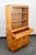 Heywood-Wakefield Mid Century Modern Credenza Display China Cabinet Heywood Wakefield Champagne For Sale - Image 4 of 10