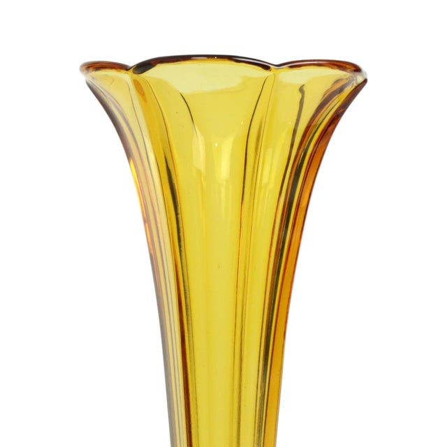 Small Art Deco Luxval Vase from Val Saint Lambert, 1930s For Sale - Image 3 of 13