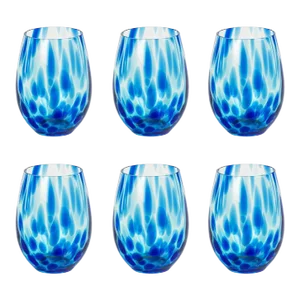 Mauritius Stemless All Purpose Glasses, Set of 6