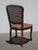 Vintage French Country Brown Cane Side Chair For Sale - Image 14 of 14
