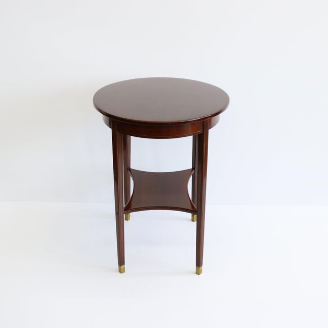 Oval Two-Tier Table, Austria, Circa 1905 For Sale - Image 14 of 18