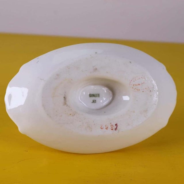 Small Gravy Boat from Ginori, Early 1900s For Sale - Image 6 of 8