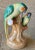 Mid 20th-Century Palm Beach Chic Regency-Style Lusterware Parrot Bud Vase, Japan For Sale - Image 11 of 12