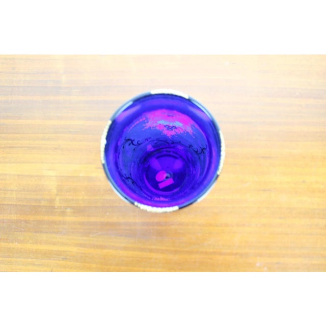 1970s Czech Glass Vase from Novoborské Sklo, 1970s For Sale - Image 5 of 7