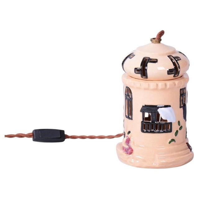 Mid-Century Table Lamp in Ceramic, France, 1980s For Sale - Image 14 of 14