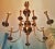 Mid-Century Italian Brass Chandelier, 1950s For Sale - Image 13 of 18