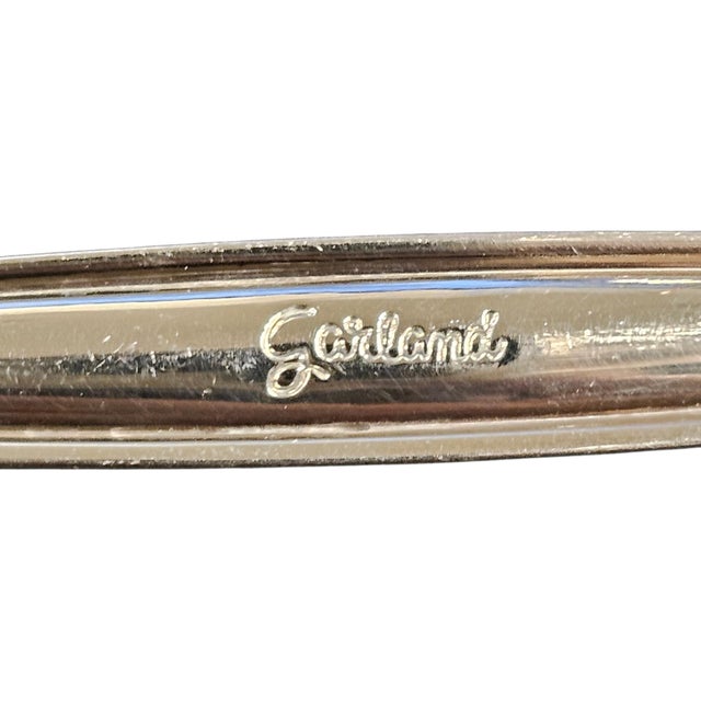 Silver 1847 Rogers Bros Garland Silverplate Flatware Service — 80pc With Wood Chest For Sale - Image 8 of 13