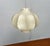Mid-century Cocoon pendant lamp by Goldkant Leuchten, designed by Friedel Wauer in the 1960s. A minimalist design. The...