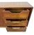 Brown Mid-Century Modern Tambour Walnut 9-Drawer Dresser For Sale - Image 8 of 9