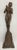 Brown Bronze Figure of an Art Nouveau Young Women Circa 1900 For Sale - Image 8 of 12
