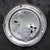 Metal Vintage Round Clear Glass Flush Mount For Sale - Image 7 of 8