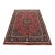 Mashad Rug 9’8” X 12’3” Red Wool Vintage Traditional Hand-Knotted Carpet For Sale