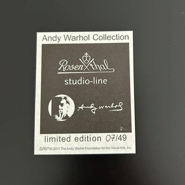 Contemporary Ingrid Bergman Celebrity Portrait Porcelain by Andy Warhol for Rosenthal For Sale - Image 3 of 5