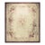 1850s Ivory Ground Floral Medallion Antique French Aubusson Flatweave Wool Rug For Sale
