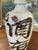 Ceramic Japanese Shigaraki Stoneware Sake Bottle With Calligraphy For Sale - Image 7 of 10