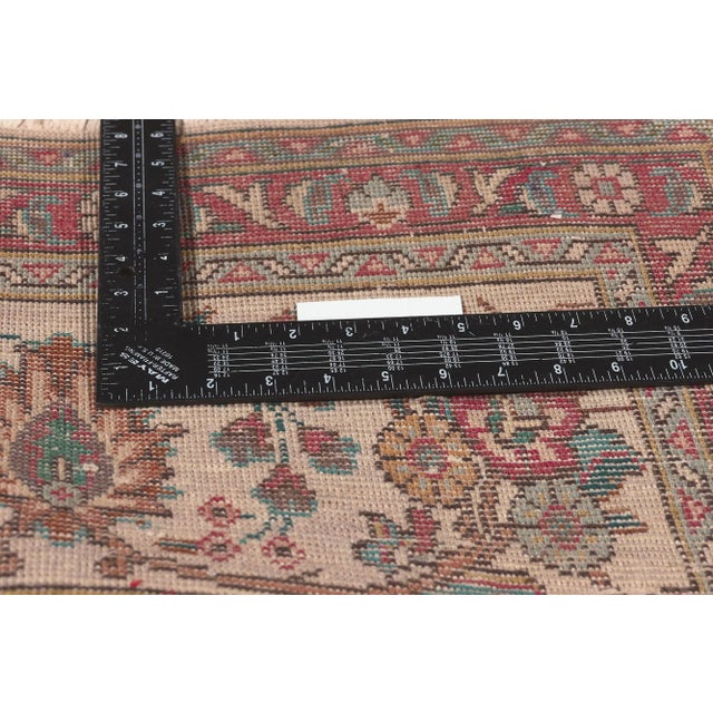 Mid 20th Century Mid 20th Century Vintage Persian Tabriz Rug 08'00 X 11'07 For Sale In Dallas - Image 6 of 9