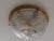 French Empire Bronze Cut Glass Ceiling Light For Sale - Image 4 of 11