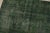 Textile Tabriz Rug 8’2” X 11’2” Green Wool Vintage Overdyed Hand-Knotted Carpet For Sale - Image 7 of 15