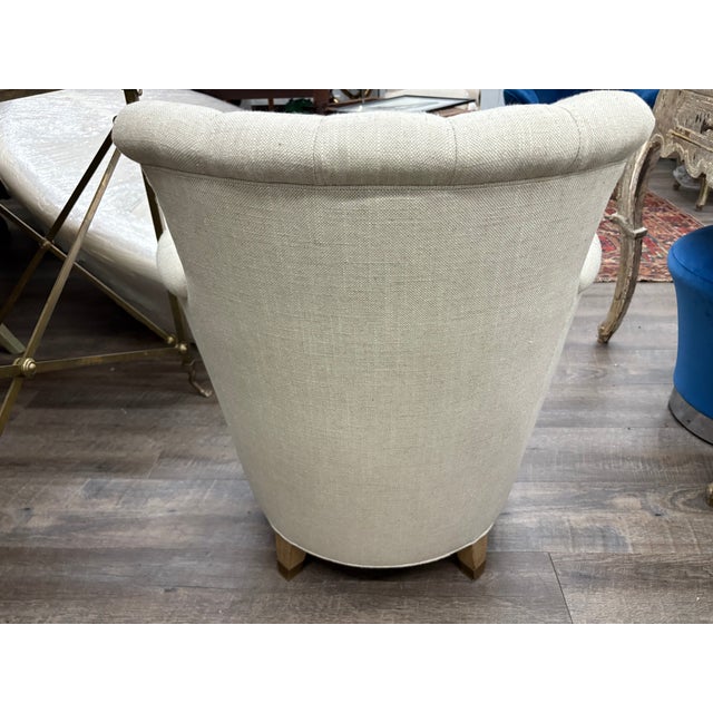 1930s Pair of French Art Deco Bergeres For Sale - Image 11 of 14