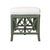 Wood Lillian Bench - Evergreen For Sale - Image 7 of 8