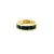 Metal Blue Sapphire Stacking Band Ring in 18k Solid Yellow Gold Size 7 (All Sizes Available) For Sale - Image 7 of 8