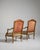 19th Century Pair of Louis XV Giltwood Armchairs with Tapestry Upholstery, Rococo Style, France, 19th Century For Sale - Image 5 of 12