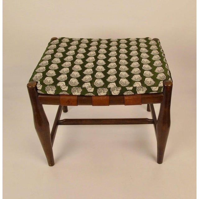 Rare Josef Frank stool from the 1920's, made from Beech Wood with a walnut stain. There have been no restorations made to...