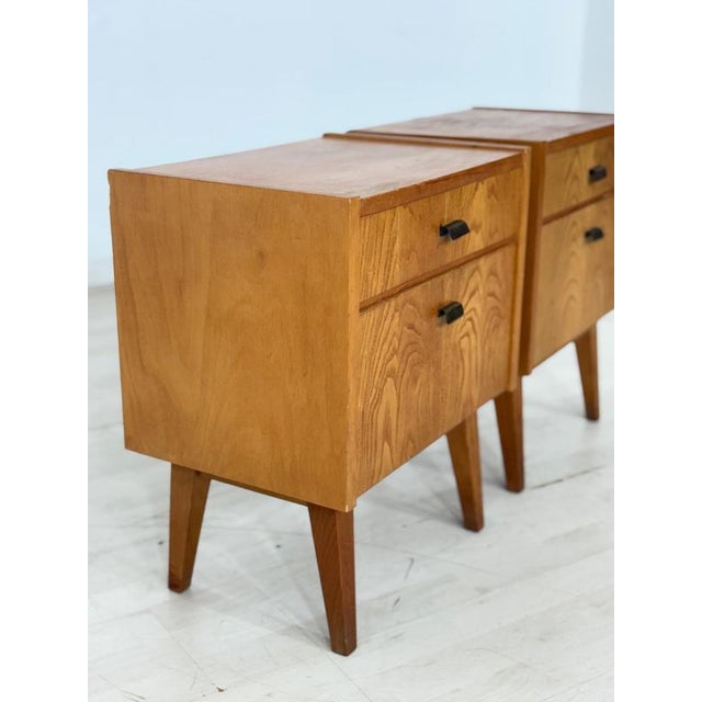 Mid-Century Bedside Tables, Set of 2 For Sale - Image 6 of 11