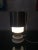 Italian Opaline Glass and Aluminum Table Lamp, 1960s For Sale - Image 10 of 11