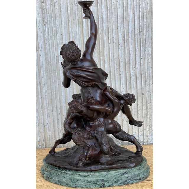 Early 20th Century Cast Bronze Statue of a Cherub Angel Signed by Ferdinando de Luca, Italy For Sale - Image 18 of 18