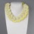 Angela Caputi Banana and Citrus Textured Resin Necklace For Sale In Atlanta - Image 6 of 15