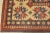 Kazak Rug 7’5” X 10’7” Red Wool Tribal Hand-Knotted Carpet For Sale - Image 12 of 15