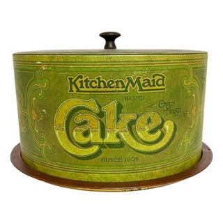 1970s Ballonoff Kitchen Maid Metal Cake Saver Carrier For Sale