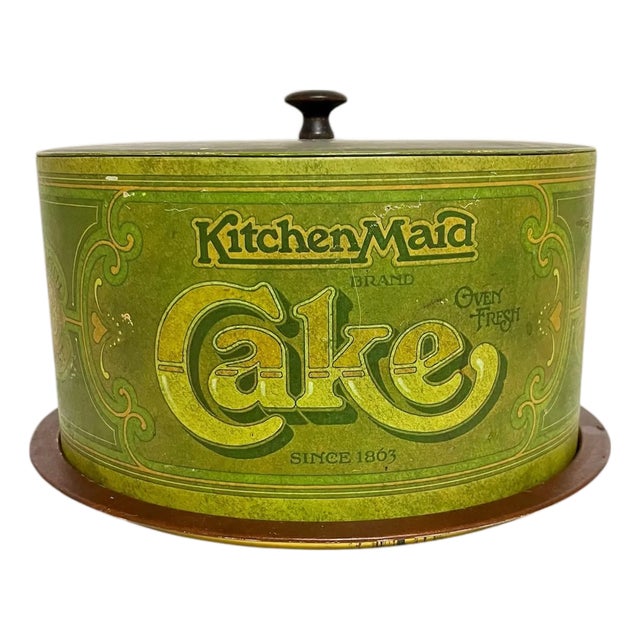 1970s Ballonoff Kitchen Maid Metal Cake Saver Carrier For Sale