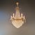 Antique Empire Style Brass Crystal Chandelier Neoclassical European Basket For Sale - Image 4 of 11