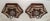Vintage Wall Lamps in Brown-Beige Ceramic by Pan, 1970s, Set of 2 For Sale - Image 4 of 10