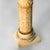 Antique Neoclassical Corinthian Style Genre Scene Sculpture Stand, Resin, C1930 For Sale - Image 12 of 12